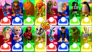 МЕГАМИКС ТРАЛАЛЕРО ТРАЛАЛА 🆚 БРР БРР ПАТАПИМ 🆚 ДРУГИЕ БРЕЙНРОТ МЕМЫ | Tiles Hop №69-72