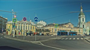 Площадь Яузские ворота - Церковь Троицы Живоначальной в Серебряниках - Данилов мужской монастырь