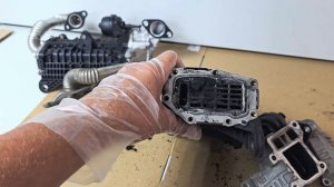 1.5 HDI PSA  охладитель выхлопных газов 9813050280 часть 2