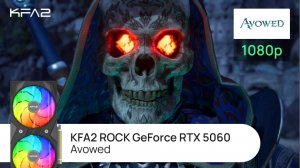 Тест видеокарты KFA2 ROCK GeForce RTX 5060 | Avowed | 1080p (Full HD) разрешение