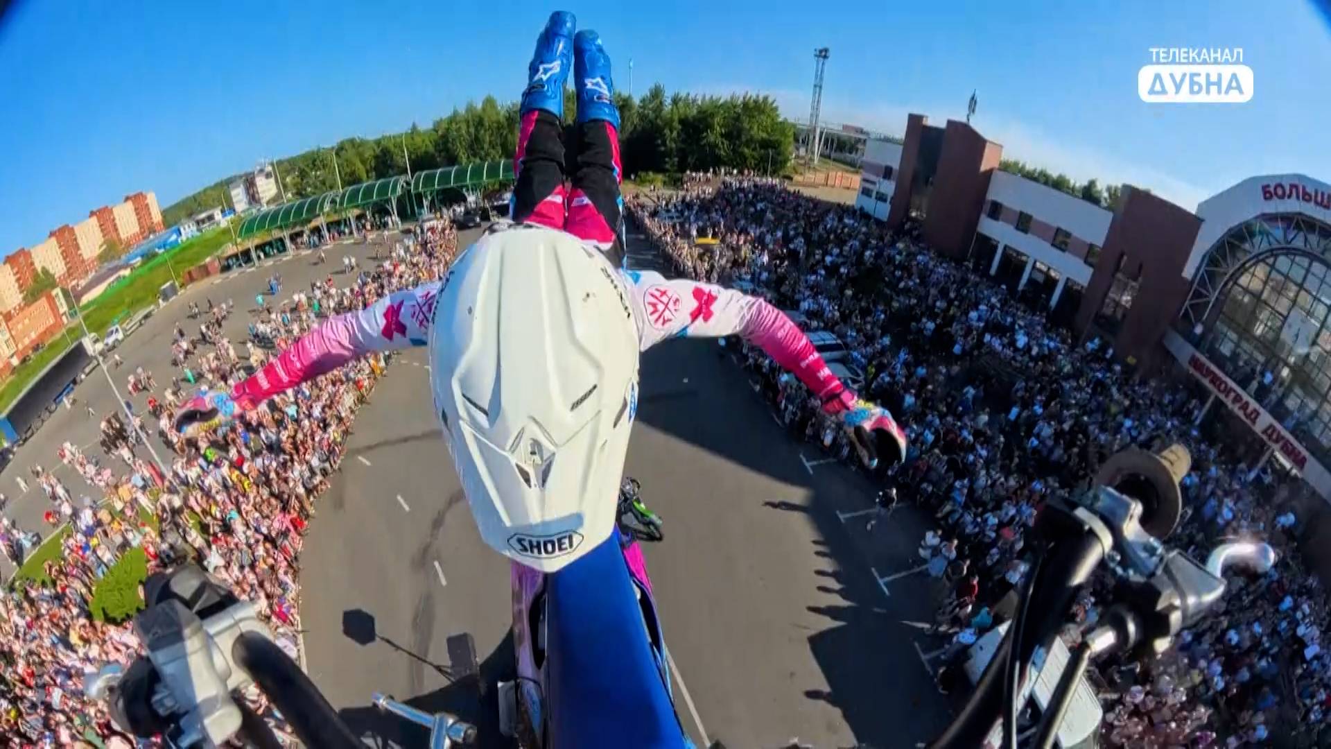 Дубненцам показали эксклюзивные трюки смотреть онлайн