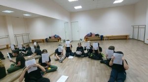 Начало репетиций спектакля 2024/25. Средняя группа..mp4