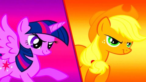 My Little Pony Миссия Гармонии Играем с Вайлет Спаркл и Эпплджек игровой Мульт