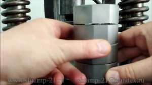 изготовление ювелирного замка карабин штампами