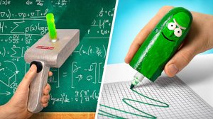 🛸 7 школьных вещей в стиле «Рика и Морти» 🎒 сделай сам!