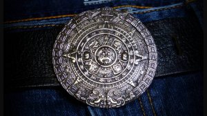 пряжка "Календарь Майя"