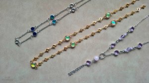 Украшения из коннекторов и цепочек