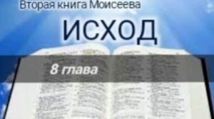 Исход - 8 глава. Аудио Библия.