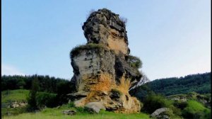 К Лермонтовской скале на складном велосипде. Кисловодск