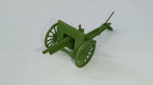 Модель трехдюймовой пушки от Major Models в масштабе 1:87
