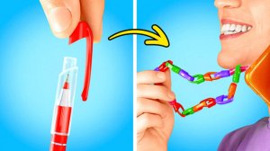 ✂️ Переработай школьные вещи ♻️ весёлые и полезные DIY-хаки!