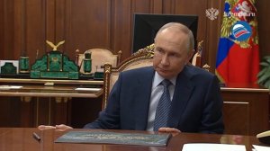 Путин и Греф: итоги года работы Сбербанка на встрече в Кремле