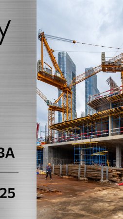 ЖК «ДОМ ДАУ» в «Москва-Сити». Ход строительства. Отчет за июль 2025.