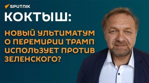 Коктыш: новый ультиматум о перемирии Трамп использует против Зеленского?