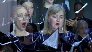 Гляжу в озера синие. Музыка Л.Афанасьева. Переложение для хора В.Мамчура