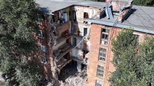 У нас снова рухнул дом, Астрахань, 28 июля 2025 года