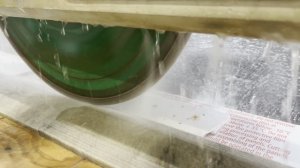 Формирование радиусного профиля на пятиосевом станке GMM. Натуральный камень -  кварцит