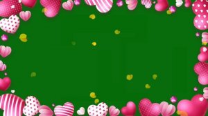 Футаж видеорамка хромакей