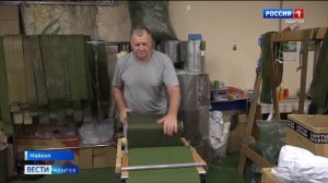 Группа Сетевой плацдарм 01 сплела двухтысячную маскировочную сеть