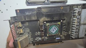 обслуживание по бомжу rx 580 8 гб asus strix