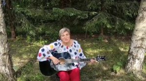 "Плывут туманы белые.."Красивая песня на природе.Живой звук.