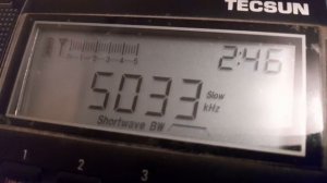 Тайна Третьей планеты. Радиовещание музыки Зацепина на 5033 кГц.