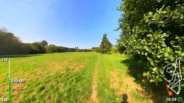 Virtual Running Video For Treadmill in Skaryszew Park