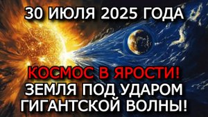 МАГНИТНЫЕ БУРИ 30 ИЮЛЯ 2025: УНИКАЛЬНЫЙ ВЫБРОС ПРИБЛИЖАЕТСЯ — ПЛАНЕТА ГОТОВА! 🌍✨