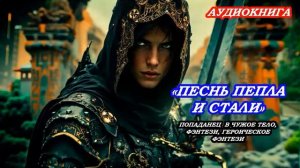 АУДИОКНИГА ПЕСНЬ ПЕПЛА И СТАЛИ, ПОПАДАНЕЦ В ЧУЖОЕ ТЕЛО, ГЕРОИЧЕСКОЕ ФЭНТЕЗИ