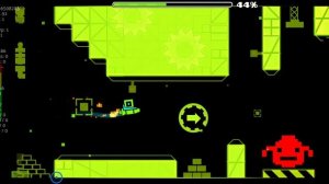 Супер странное прохождение изичного уровня в гд