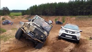 Убить Уаз Патриот ради победы?  Как выиграть у спортсменов? Бездорожье