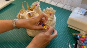 Продолжение. Украшаем люльки. Сюрприз от Софии.