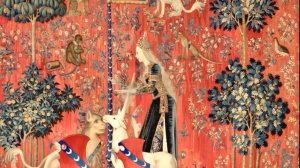 Нейросетевая анимация средневековых шпалер «Дама с единорогом»