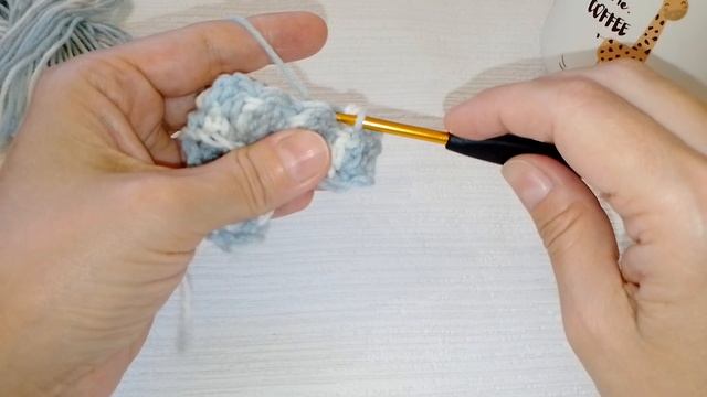 Узор крючком 20 #вязаниекрючком #узорыкрючком