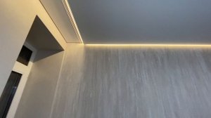 Натяжные потолки в однокомнатной квартире по дизайн проекту.