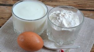 Быстрое бездрожжевое тесто для пирожков