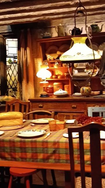 Кухня в доме Уизли, "Гарри Поттера" (Weasley's Kitchen, Harry Potter WB Studio)