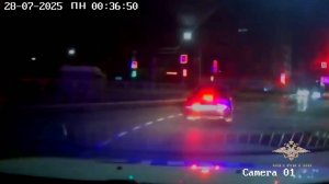 Сотрудники Госавтоинспекции применили оружие для остановки правонарушителя