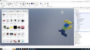 делаю игру в роблокс студио часть 1