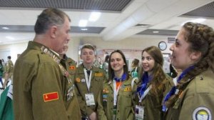 Слёт студенческих отрядов в Носибирске.