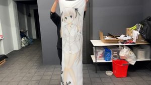 Сора Касугано «Связанные небом» подушка дакимакура 50х170 см