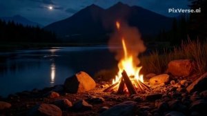 Фоновая музыка для отдыха-Гитара и Костер