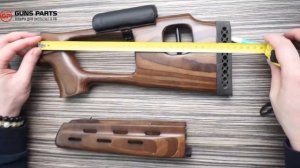 Сайга приклад и цевье тип СВД подушка фанера