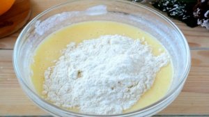Быстрый апельсиновый пирог на скорую руку
