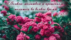 А ты, молись... | христианский стих