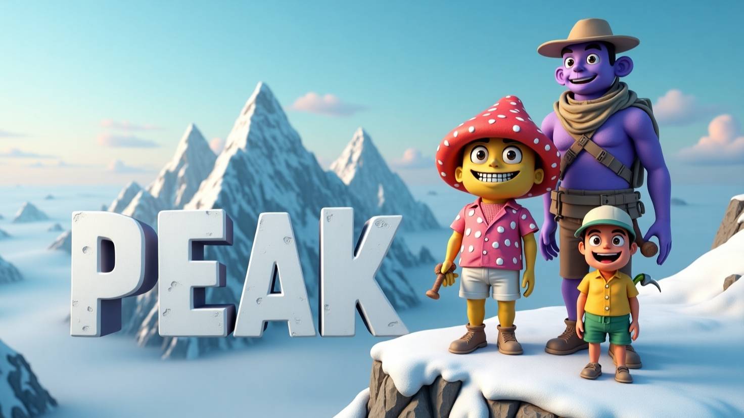 Прохождение PEAK(больше 100 попыток??)💀 смотреть онлайн