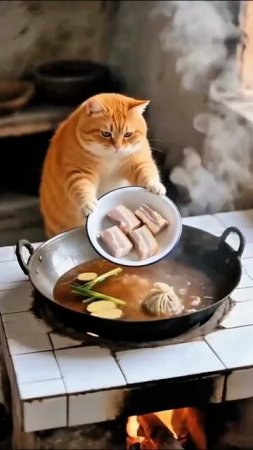 Рыжий кот