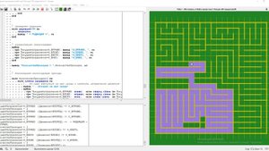 Лабиринт   найти горячую точку