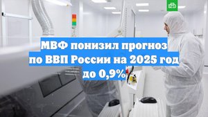 МВФ понизил прогноз по ВВП России на 2025 год до 0,9%