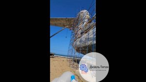 Дизельный компрессор CrossAir с Пескоструйным аппаратом для ООО Монтаж-Строй от Дизель Титан